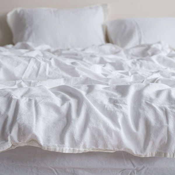 Комплект постільної білизни 200x220 LA MODNO STONEWASHED WHITE білий 200297 фото