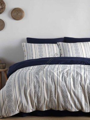 Комплект постільної білизни 200x220 LIMASSO COSTAL TRIO INDIGO 800568 фото