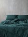 Комплект постільної білизни 160x220 LIMASSO DARK GREEN STANDART зелений 800246 фото 1