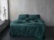 Комплект постільної білизни 160x220 LIMASSO DARK GREEN STANDART зелений 800246 фото 6
