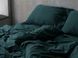 Комплект постільної білизни 160x220 LIMASSO DARK GREEN STANDART зелений 800246 фото 4