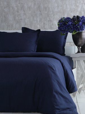 Комплект постільної білизни 200x220 PAVIA LINEA INDIGO синій 402388 фото