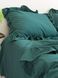 Комплект постільної білизни СІМЕЙНИЙ LIMASSO DARK GREEN EXCLUSIVE зелений 800351 фото 2