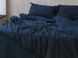 Комплект постільної білизни 160x220 LIMASSO DRESS BLUE STANDART синій 800249 фото 4
