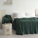 Покривало 220x240 LA MODNO Genova Duck Green (50% бавовна, 50% акрил) зелене 200415 фото 8