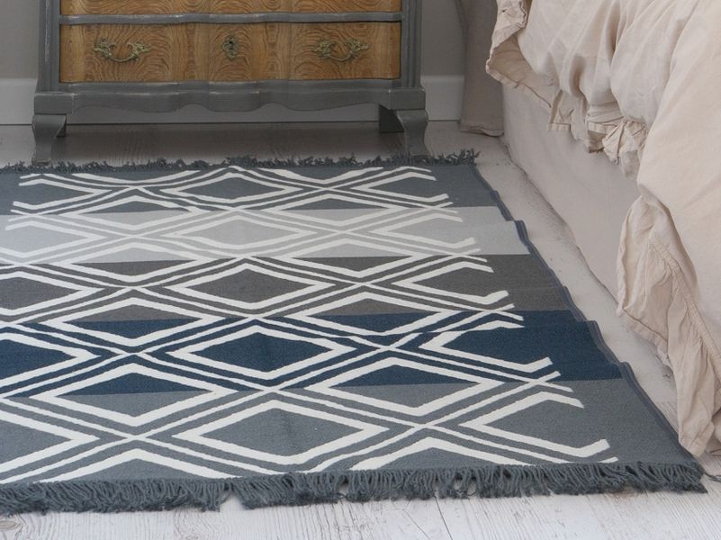Килимок 120x180 PAVIA MATHIS Indigo/Gri  402274 фото