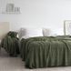 Покривало 170x240 LA MODNO Genova Olive (50% бавовна, 50% акрил) оливкове 200263 фото 4