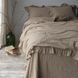 Комплект постільної білизни 160x220 LIMASSO OXFORD TAN EXCLUSIVE бежевий 800221 фото 6