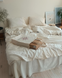 Комплект постільної білизни 200x220 LA MODNO STONEWASHED CREAM кремовий 200299 фото 5